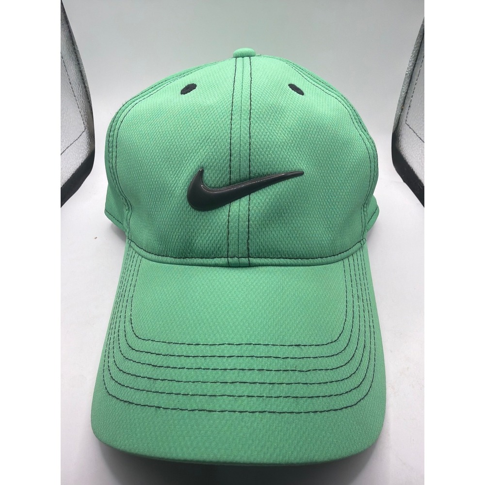 Nike Men's Dri-fit Golf Hat Lime Green Adjustable